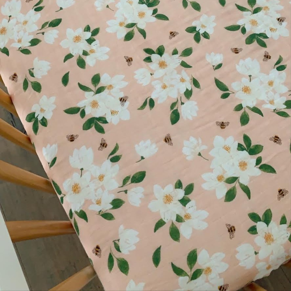 ISO angel dear magnolia crib sheet